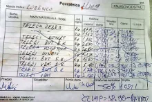 otpremica s rukopisom