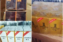 slike zaplijenjenih parfema